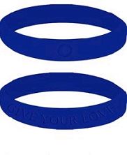 Silicone bracelets